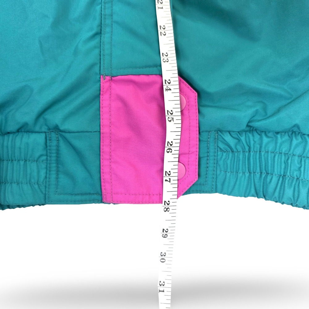 Vintage Apres Sport Ski Jacket Teal Purple Yellow Pink Retro 80s NEW w/ Tags NOS - Picture 14 of 15